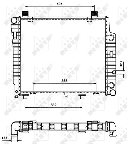 NRF 50533 - Chladič vody -