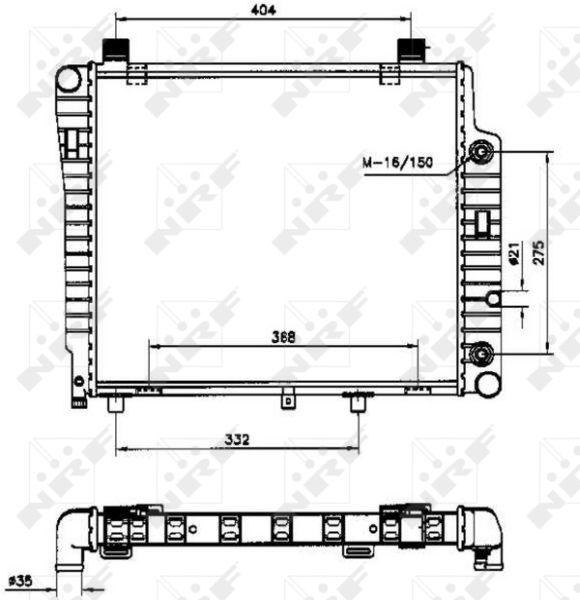 NRF 50534 - Chladič vody -