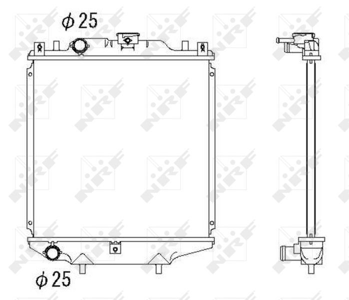 NRF 507643 - Chladič vody -