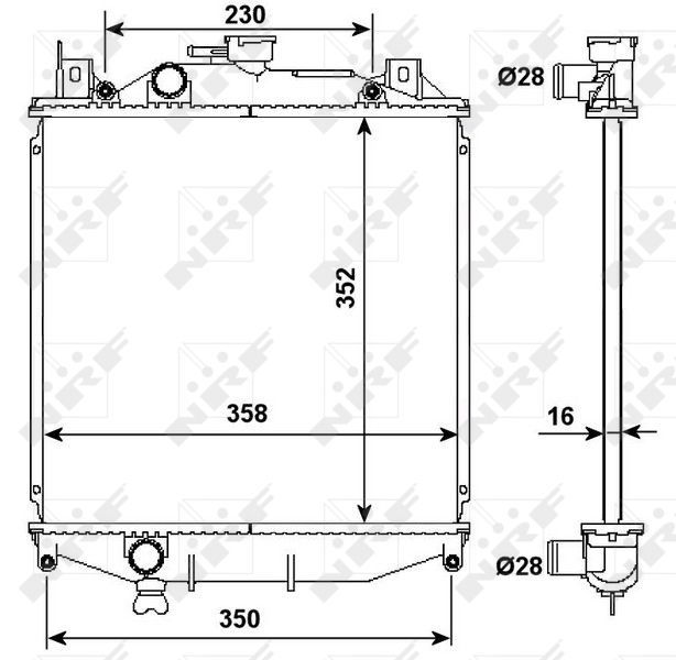 NRF 507644 - Chladič vody -