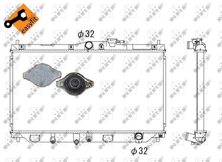 NRF 507728 - Chladič vody -