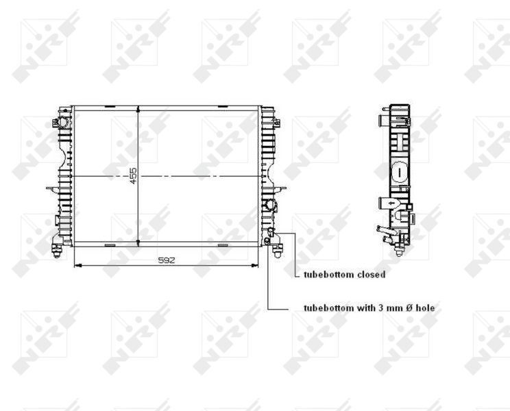 NRF 509729 - Chladič vody -