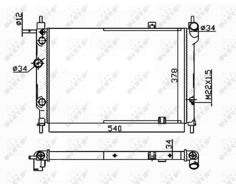 NRF 514647 - Chladič vody -
