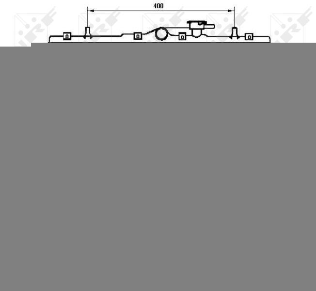 NRF 53262 - Chladič vody -