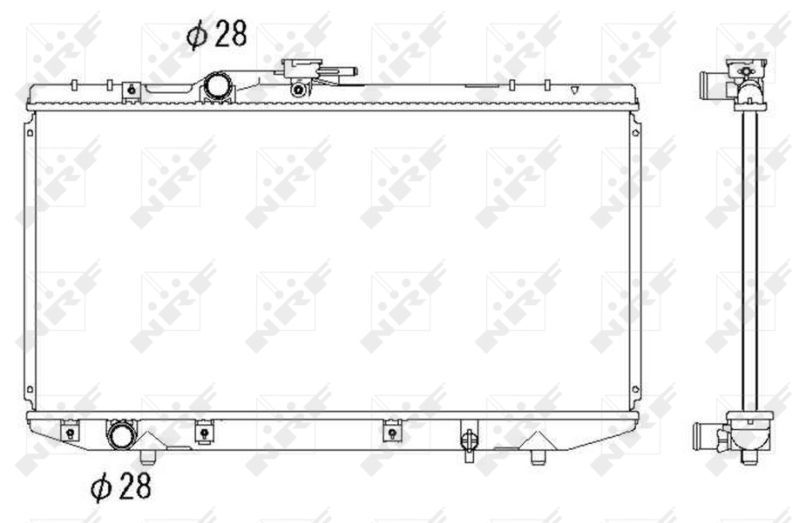 NRF 53269 - Chladič vody -
