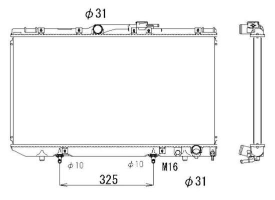 NRF 53335 - Chladič vody -