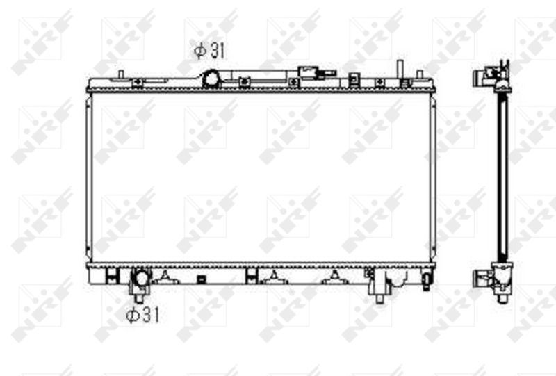 NRF 53347 - Chladič vody -