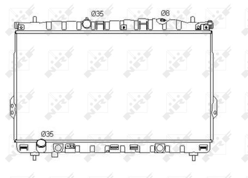 NRF 53353 - Chladič vody -