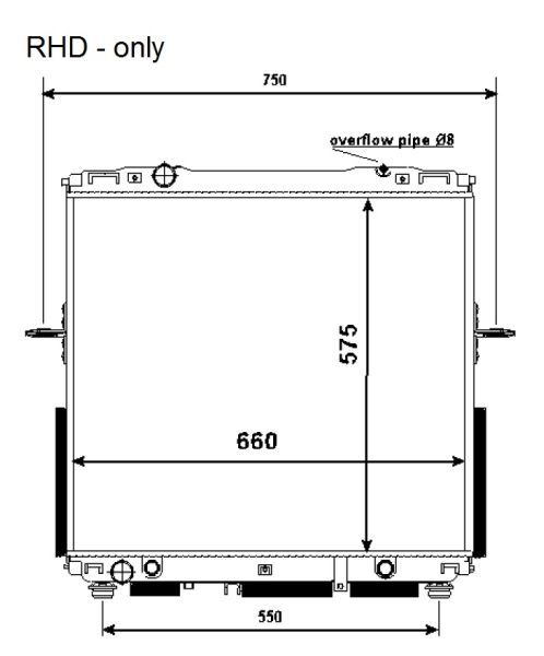 NRF 53368 - Chladič vody -