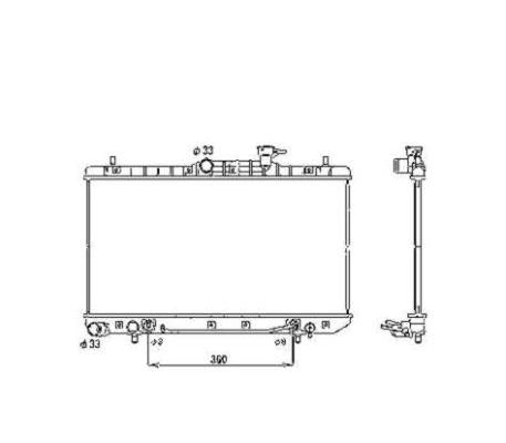 NRF 53470 - Chladič vody -