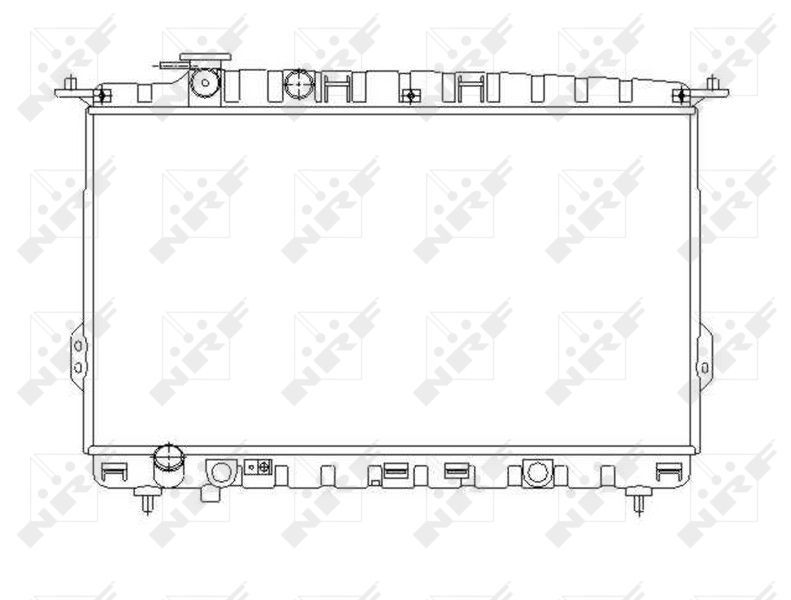 NRF 53642 - Chladič vody -