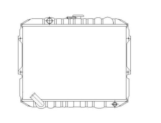 NRF 53645 - Chladič vody -