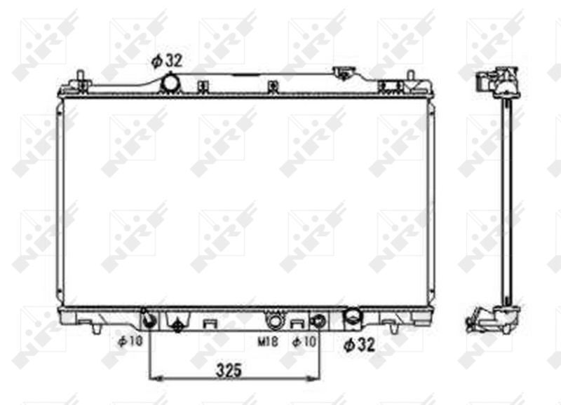NRF 53679 - Chladič vody -