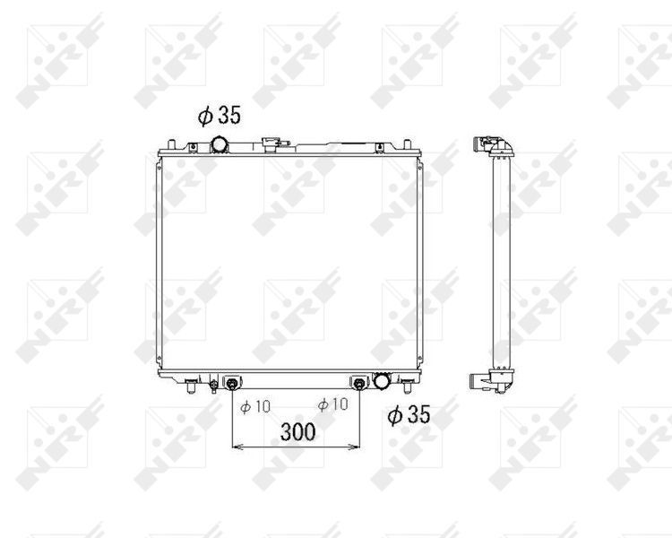 NRF 53810 - Chladič vody -