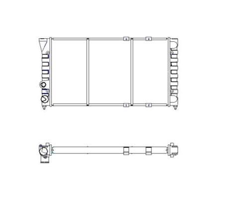NRF 58137 - Chladič vody -