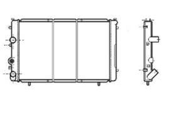 NRF 58186 - Chladič vody -