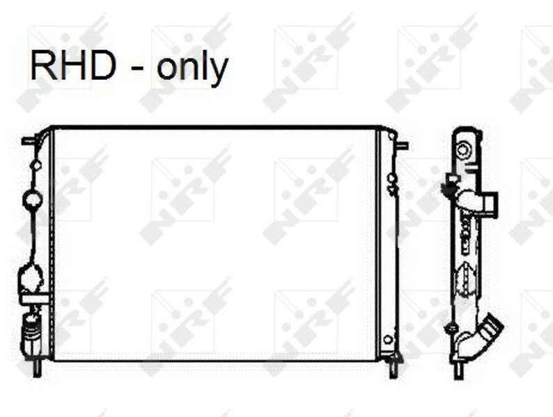 NRF 58326 - Chladič vody -