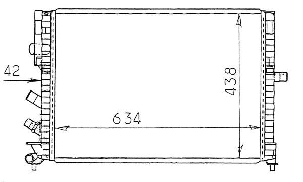 NRF 58978 - Chladič vody -