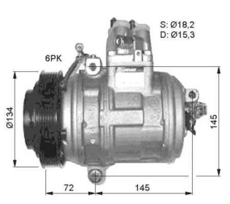 NRF 32407 - Kompresor -