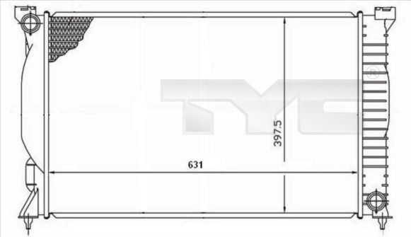 TYC 702-0019 - Chladič vody -