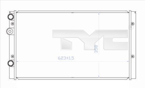 TYC 737-0023 - Chladič vody -