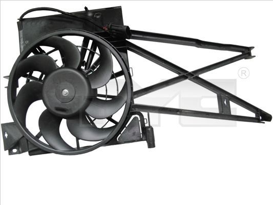 TYC 825-0009 - Ventilátor motora -