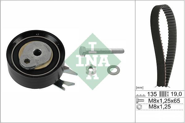 INA 530 0166 10 - Rozvodová sada -