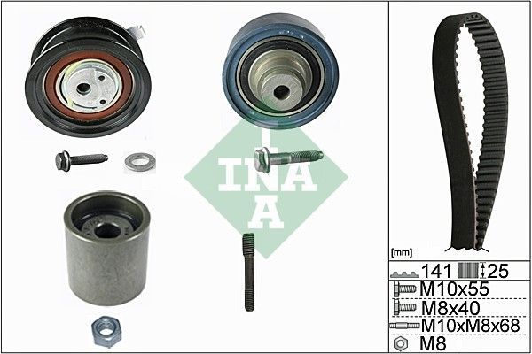 INA 530 0361 10 - Rozvodová sada -