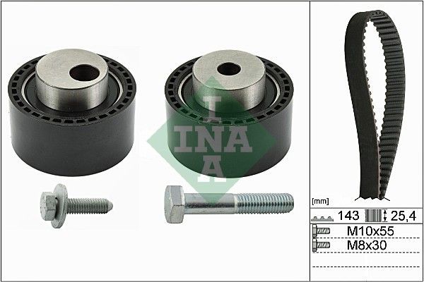 INA 530 0368 10 - Rozvodová sada -