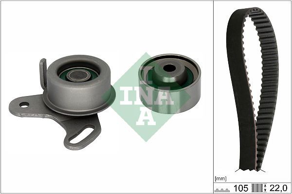 INA 530 0427 10 - Rozvodová sada -