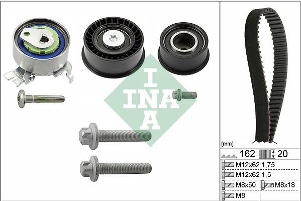INA 530 0443 10 - Rozvodová sada -