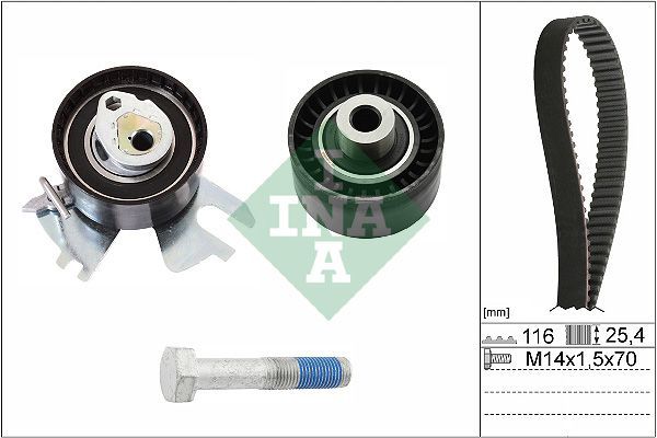 INA 530 0449 10 - Rozvodová sada -
