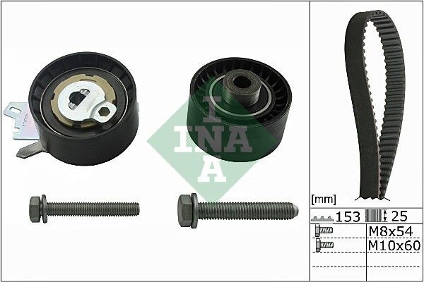 INA 530 0471 10 - Rozvodová sada -