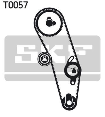 SKF VKMA 01023 - Rozvodová sada -
