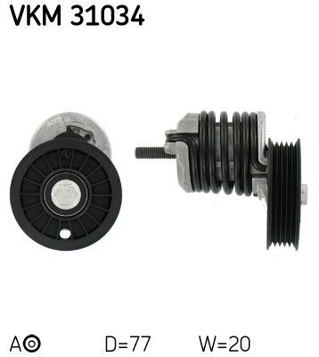 SKF VKM 31034