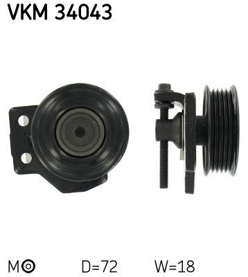 SKF VKM 34043