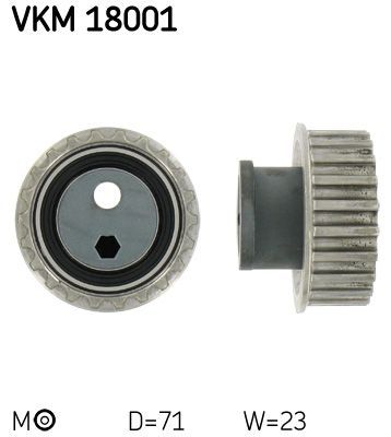 SKF VKM 18001