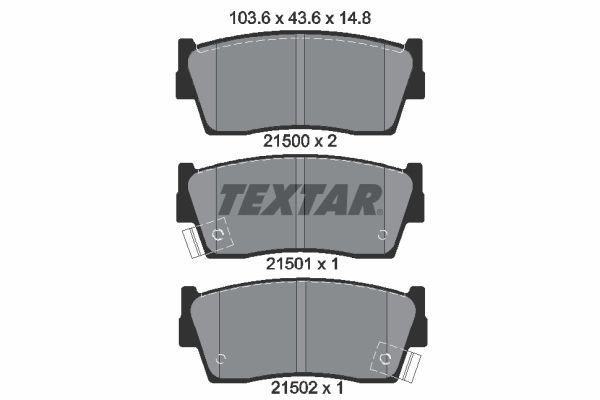 Textar 2150001