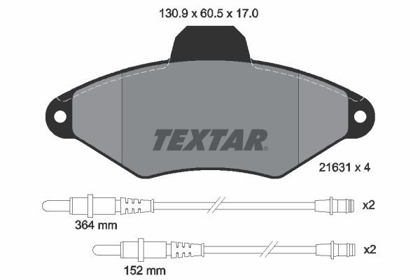 Textar 2163102