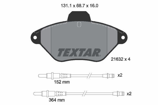 Textar 2163201