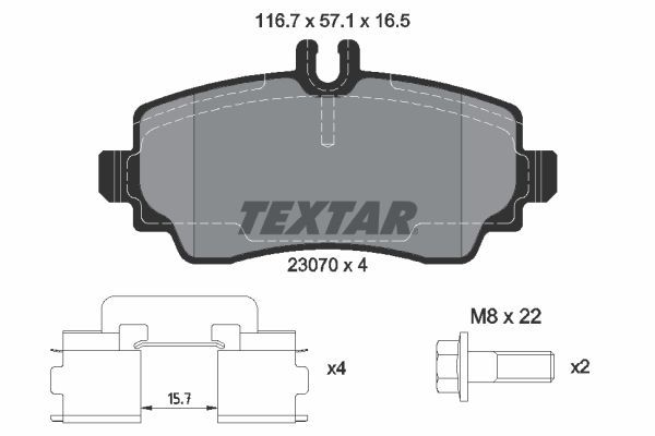 Textar 2307003