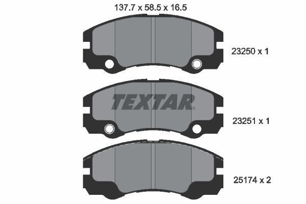 Textar 2325001