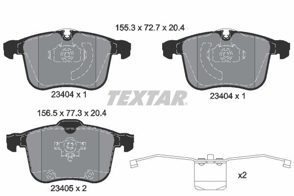 Textar 2340404