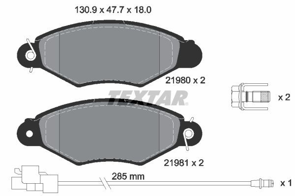 Textar 2198009