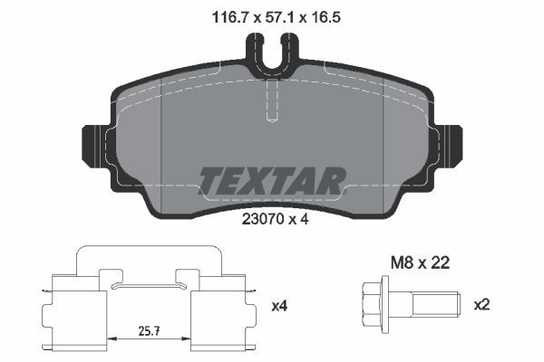 Textar 2307004