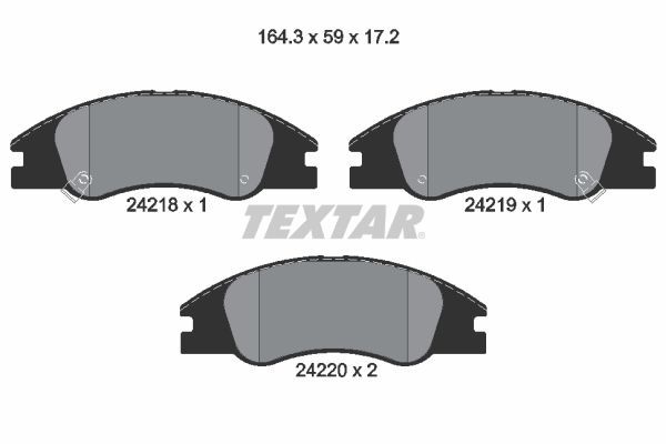 Textar 2421801