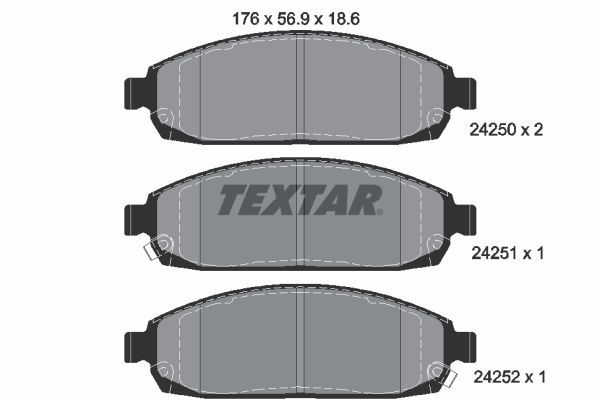 Textar 2425001