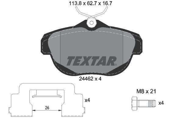 Textar 2446201