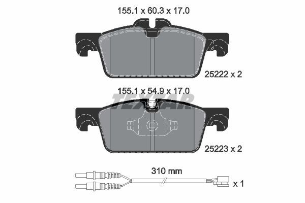 Textar 2522201