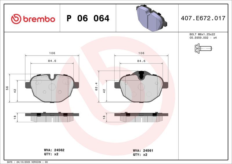 Brembo P06064